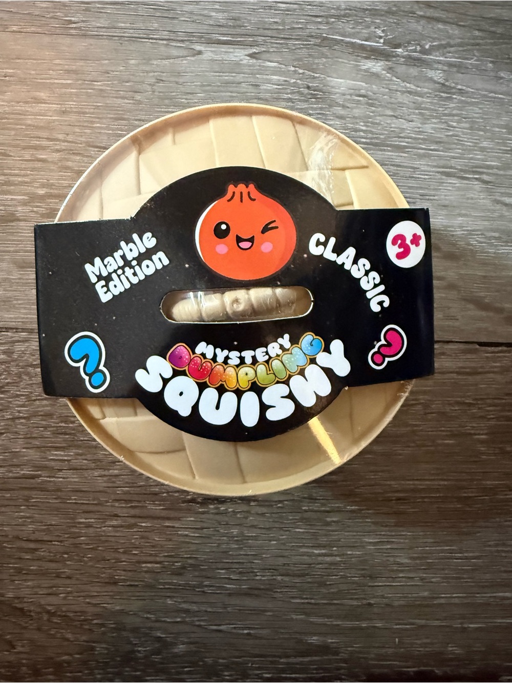 marble mystery dumpling squishy